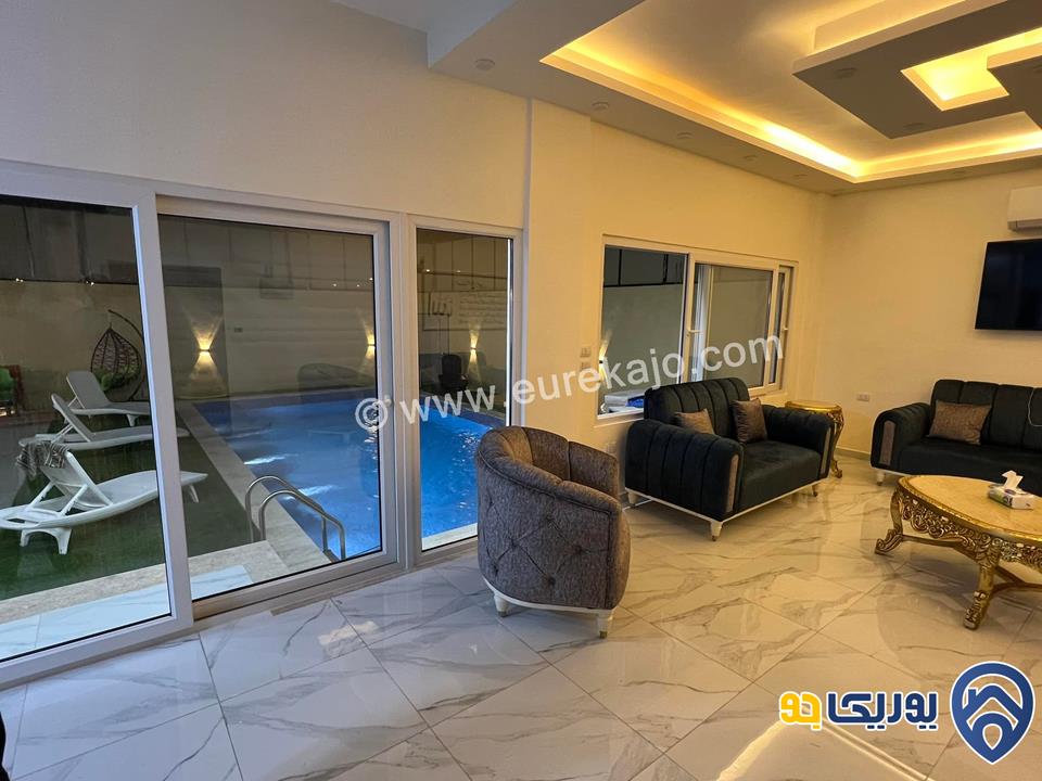 شاليه - مزرعة Al-Farah Chalet - شاليه الفرح للايجار اليومي في البحر الميت 