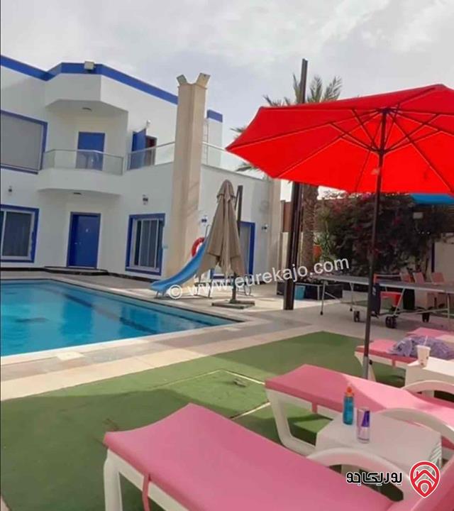 مزرعة مساحة الأرض 743م والبناء 160م للبيع في البحر الميت - الرامة