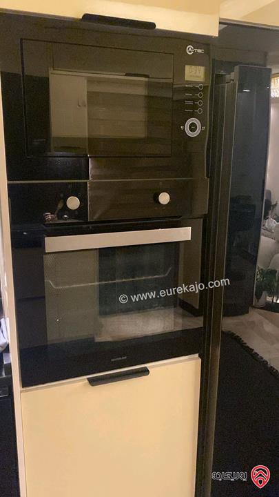 شقة مفروشة شبه أرضي مساحة 129م للبيع في عمان - خلدا