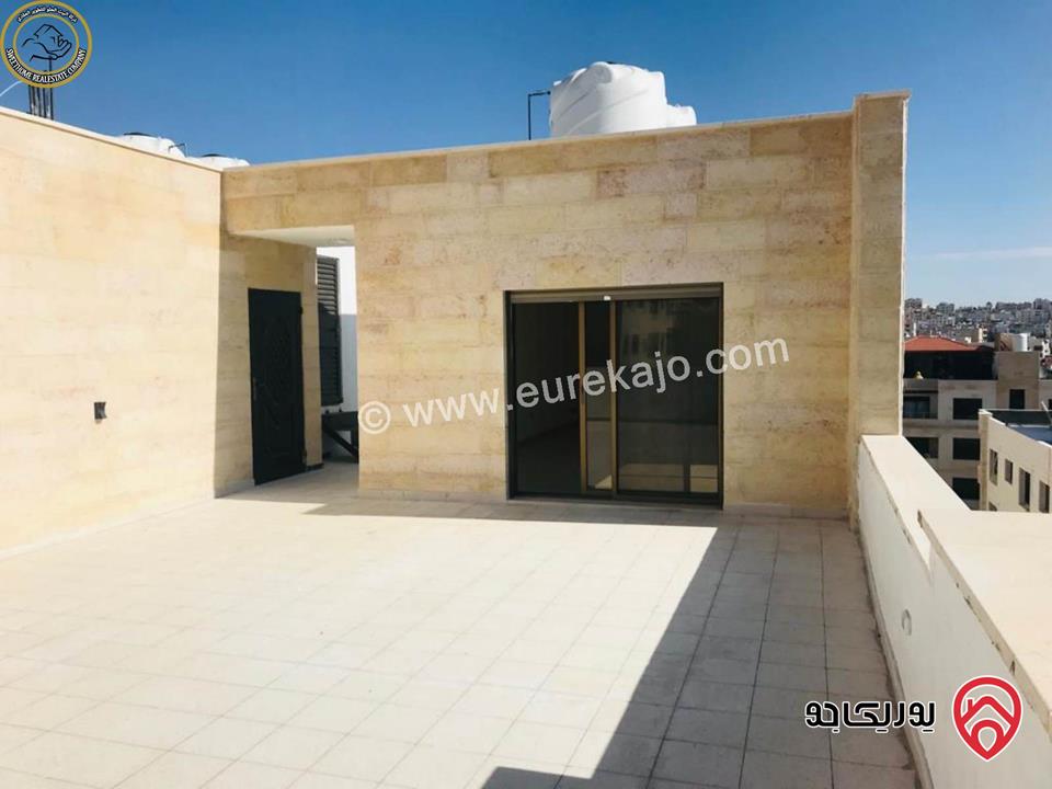 شقة فاخرة للبيع في عمان - خلدا - العوجانية قرب الهمشري طابق ثالث 200م مع روف دوبلكس 140م لم تسكن