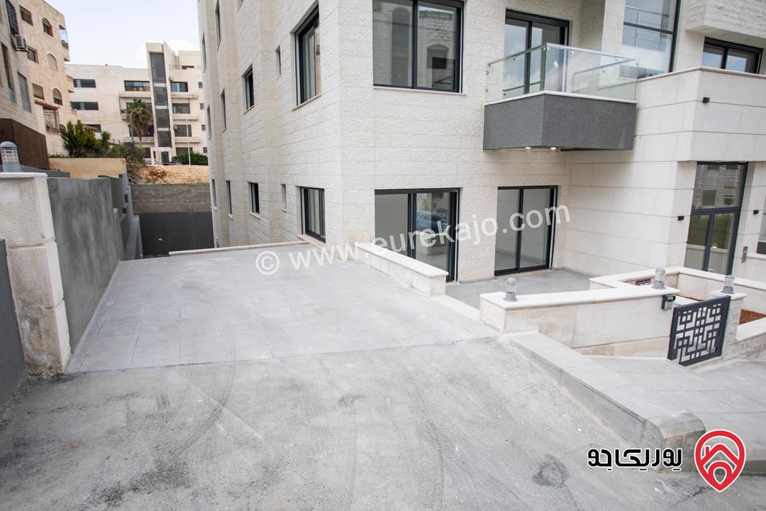 شقة طابق ارضي مساحة 150م مع كراج و مدخل مستقل للبيع في عمان - ضاحية الرشيد من المالك مباشرة كاش او اقساط 