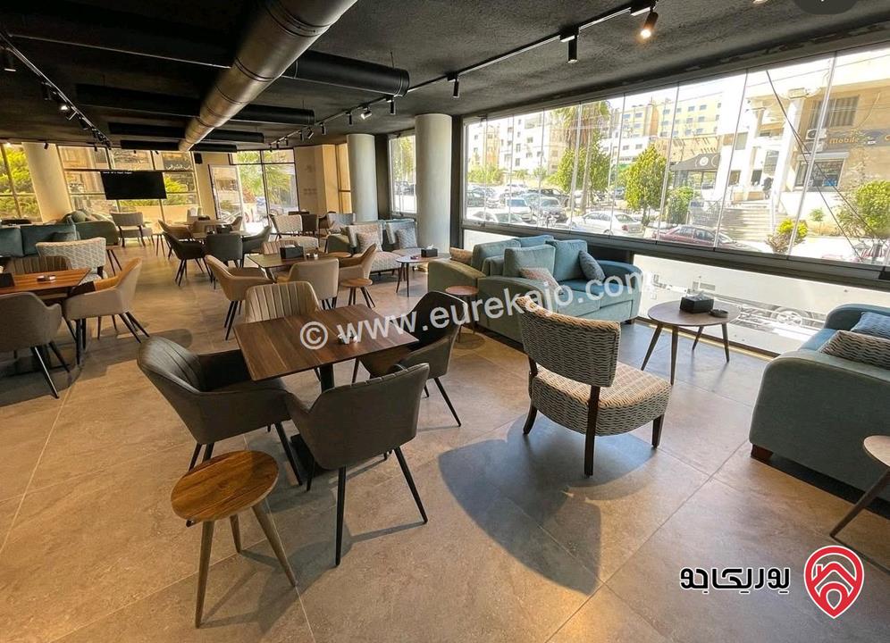 كافيه ومطعم مساحة 360م للبيع في عمان - الرابية 