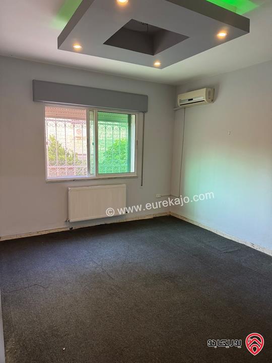 شقة شبه أرضية مساحة 150م للايجار في عمان - الرابية