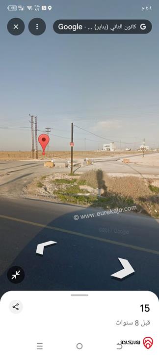 أرض سكنية مساحة 600م للبيع في عمان – طريق المطار / الجيزة قرب المتصرفية