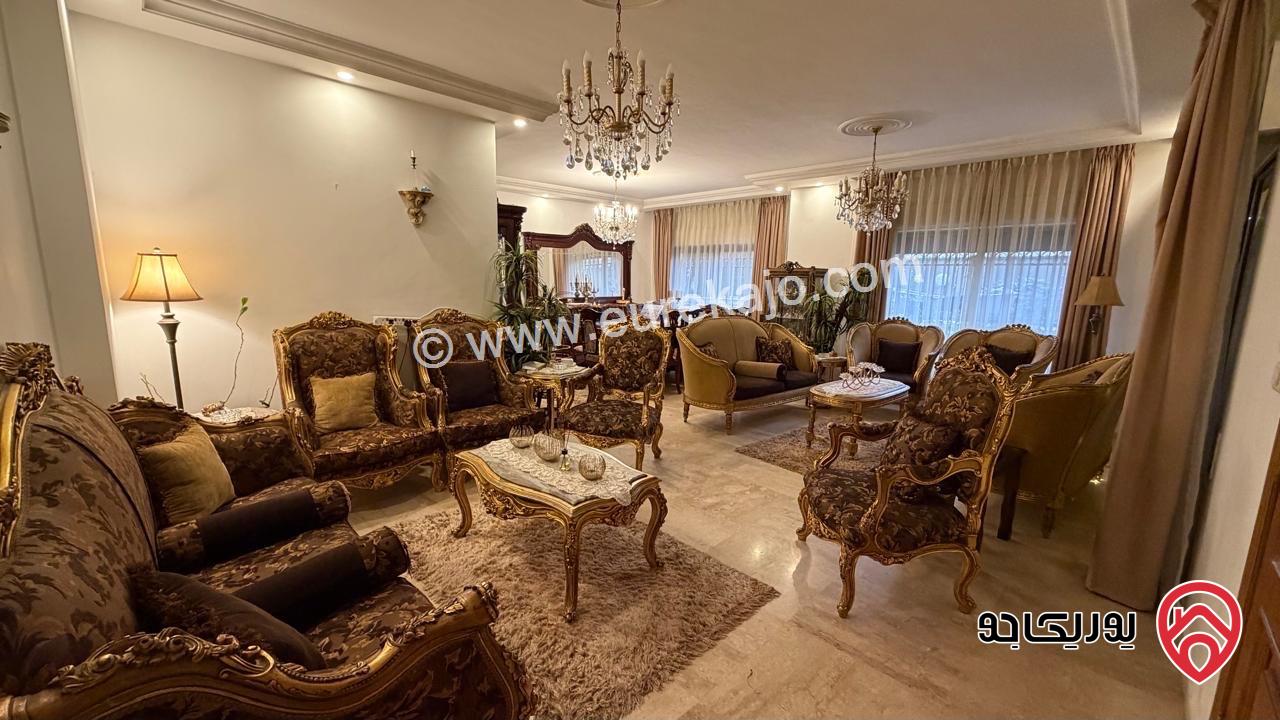 شقة ارضية مساحة 270م داخلي و 50م خارجي للبيع في عمان  - ام السماق