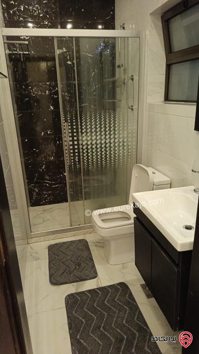 شقة استوديو ارضية فاخرة مفروشة مساحة 87م للإيجار من المالك مباشرة في عمان - عبدون الشمالي 