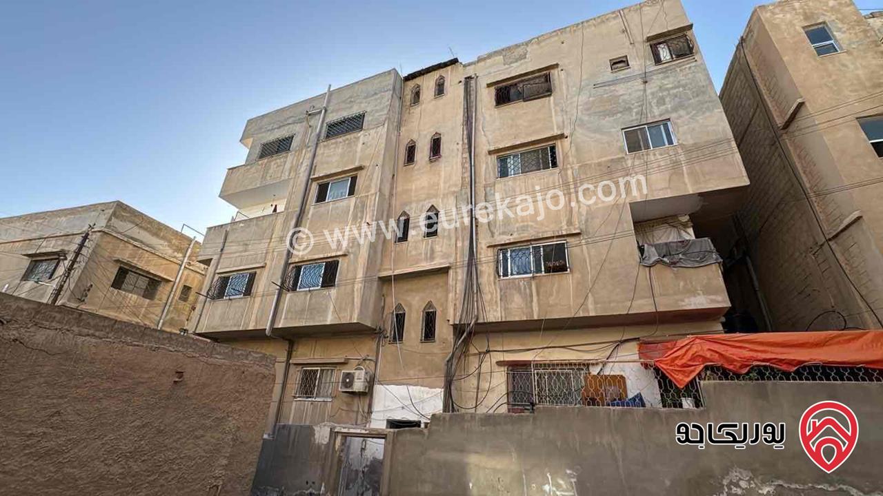 بناية على أرض 500م للبيع في الزرقاء - حي الحسين
