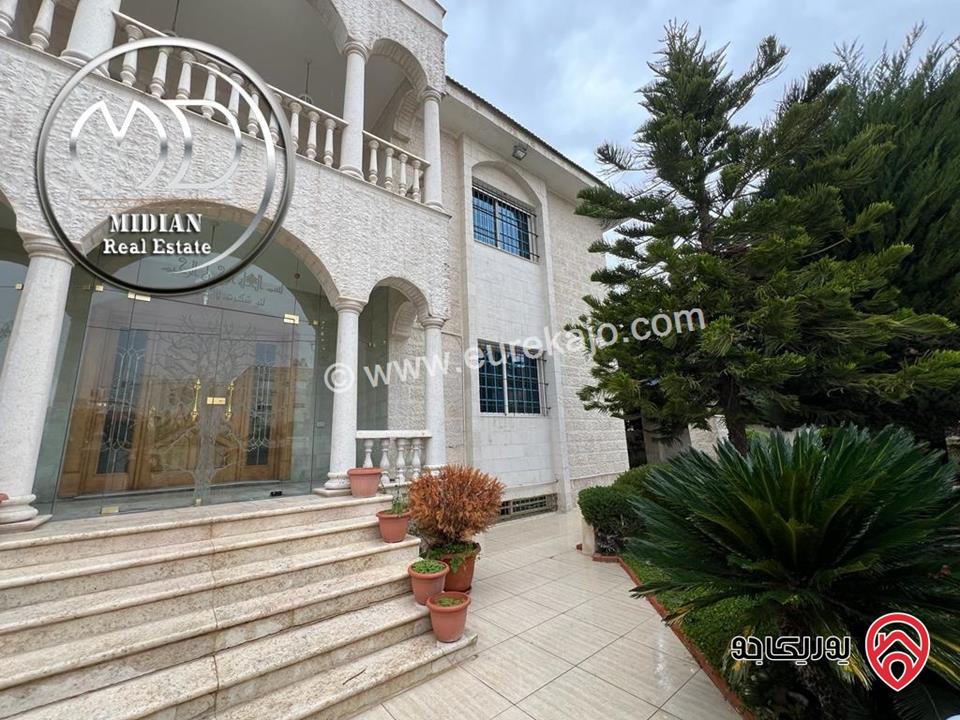 فيلا مستقلة فارغة أو مفروشة للايجار في عمان - ام السماق مساحة 750م مع تراسات و حدائق تصلح تجاري أو روضة أو حضانة