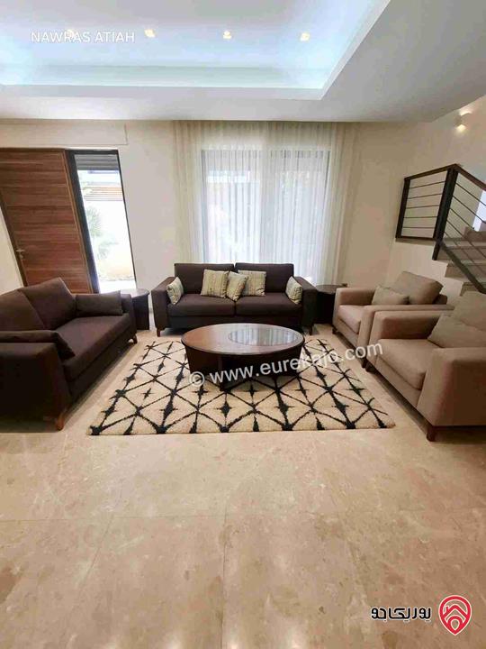 فيلا مفروشة فاخرة سوبر ديلوكس مساحة 750م للايجار في عمان - عبدون 