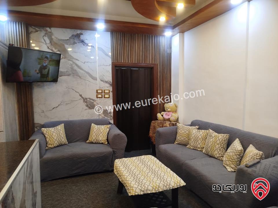 شقة تسوية مساحة 121م داخلي و 30م خارجي للبيع في اربد - حوارة