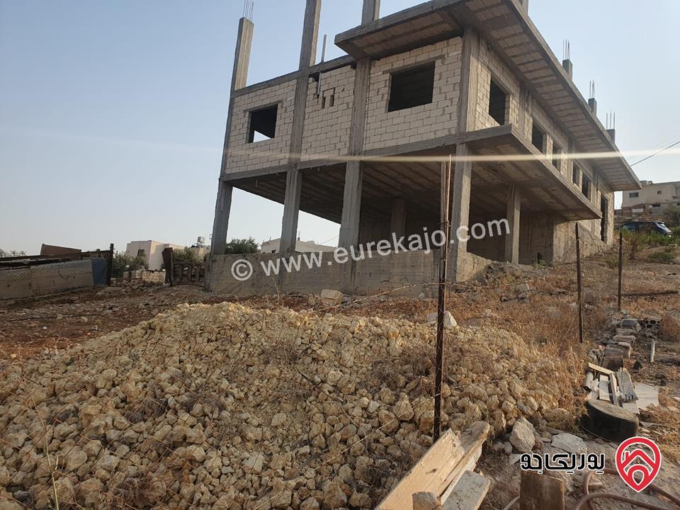 منزل قيد الإنشاء مساحة 186م على أرض 605م للبيع في الزرقاء - بيرين