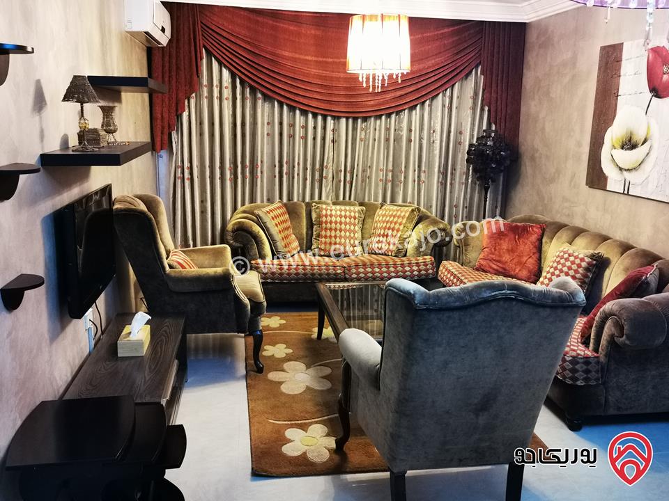 شقة مفروشة طابق ثاني مساحة 108م للايجار في عمان - ضاحية الرشيد