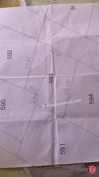 قطعة أرض مساحة 501م للبيع في عمان - ناعور