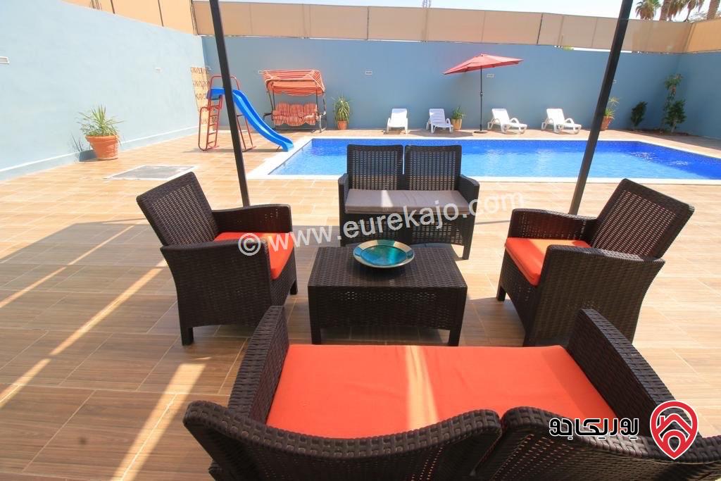 شاليهات عدد 7 على أرض 11 دونم للبيع في البحر الميت - الشونة الجنوبية 