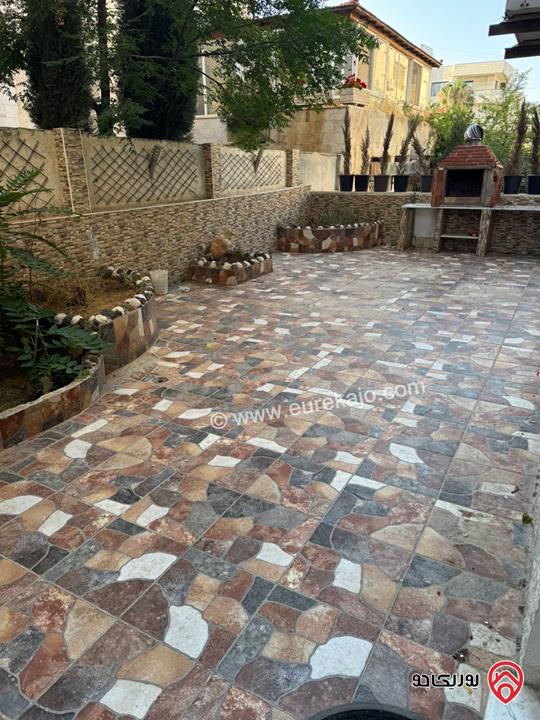 شقة شبه أرضية مساحة 150م للايجار في عمان - الرابية