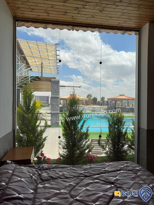 شاليه - مزرعة DanDana Farm - مزرعة دندنة للايجار اليومي في جرش 