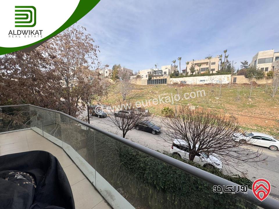 شقة طابق ثاني ضمن كومباوند مفروشة للايجار في عمان - عبدون المساحة 110م موقع اطلالة مميز