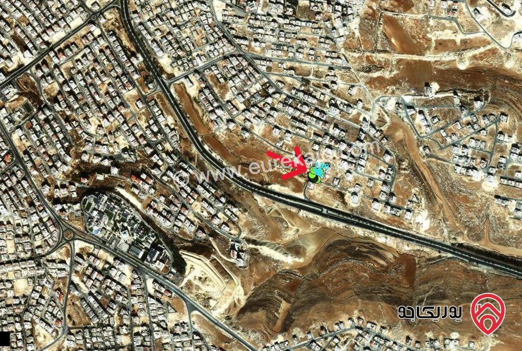 قطعة ارض مساحة 755م للبيع في عمان من اراضي ياجوز على شارعين قريبة من شارع الاردن تصلح لكافة الاستثمارات