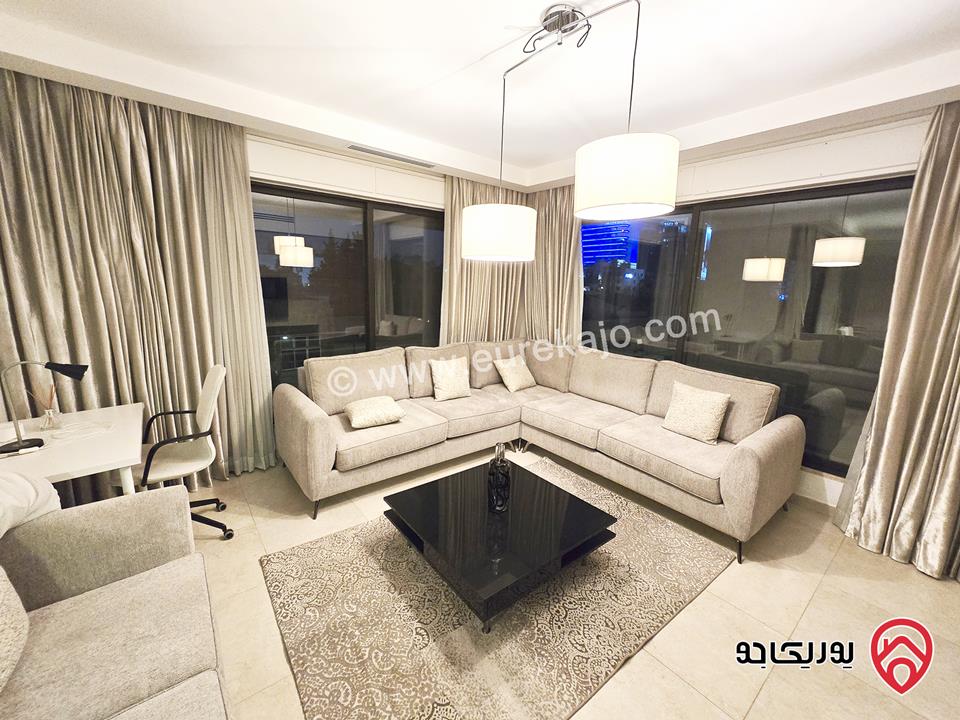 شقة فخمة مفروشة بالكامل مساحة 100م للإيجار السنوي في عمان - عبدون