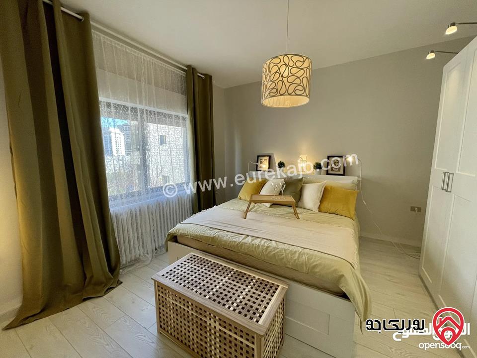 شقة مفروشة مساحة 100م للايجار في عمان - ام اذينة 