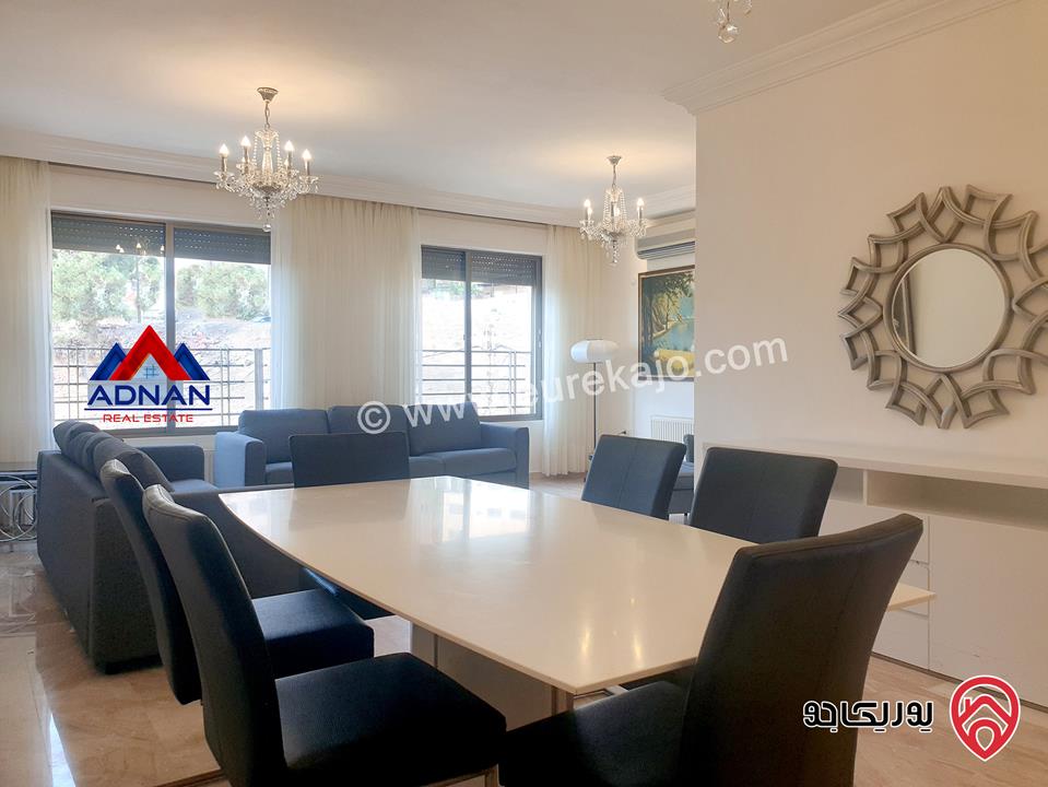 شقة مفروشة مساحة 160م طابق ثاني للايجار في عمان - الرابية