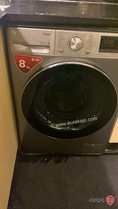 شقة مفروشة شبه أرضي مساحة 129م للبيع في عمان - خلدا