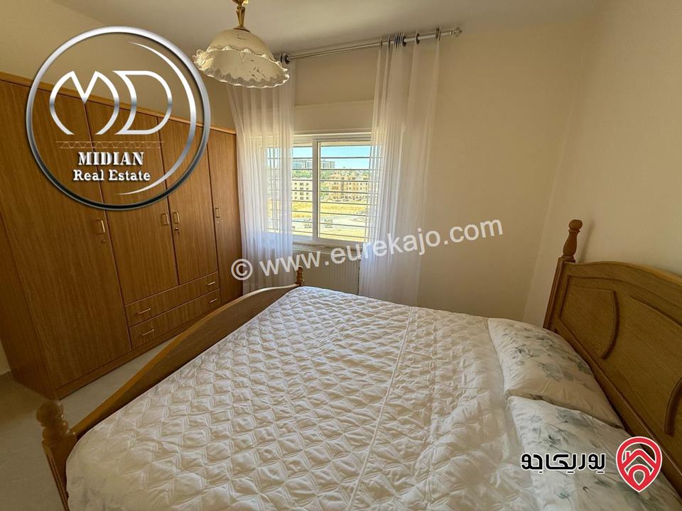 شقة مفروشة للايجار في عمان - ام السماق مساحة 150م طابق ثاني تشطيبات وفرش سوبر ديلوكس اطلالة جميلة بسعر مميز