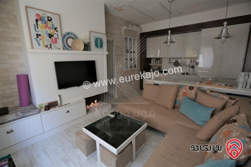 شقة مفروشة طابق أول مساحة 42م للايجار في عمان - عبدون