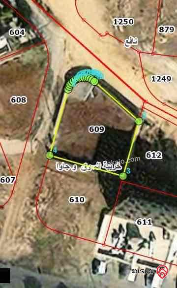 أرض مساحة 547م للبيع في عمان - خريبة السوق