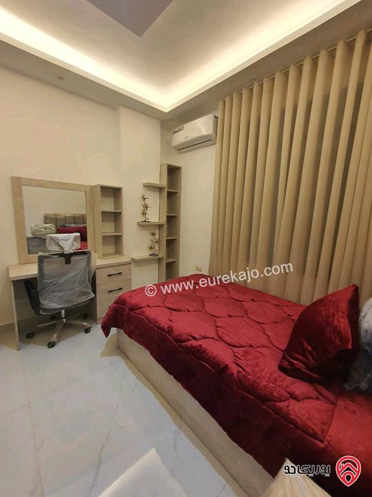 شقة مفروشة 100م للايجار يومي اسبوعي شهري في اربد