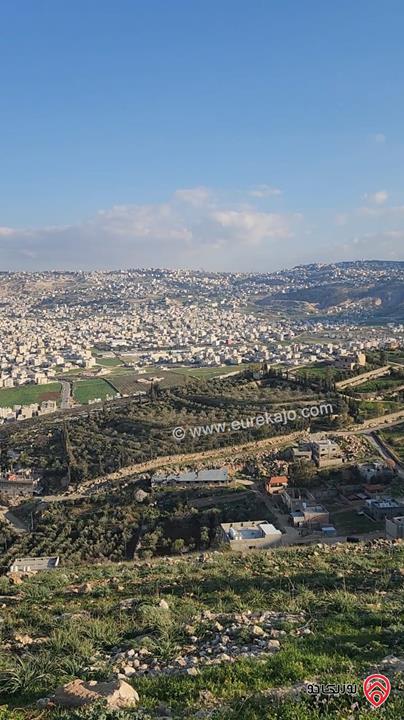 ارض مميزة مساحة 600م للبيع من أراضي شمال عمان - ام الدنانير قرب مطعم جبل 