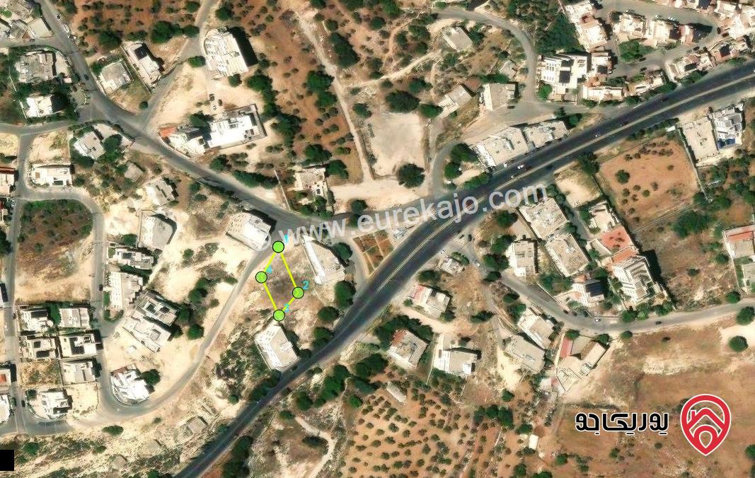 قطعة أرض مساحة 644م للبيع من أراضي غرب عمان - بلال حوض الحديب