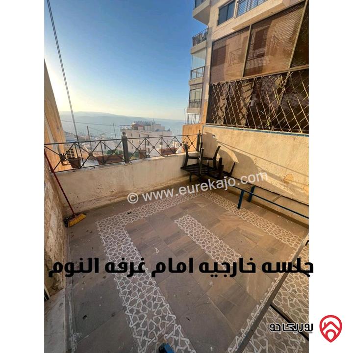شقة أرضية مساحة 150م داخلي و 25م خارجي للبيع في عمان - ابو نصير مطلة على شارع الأردن 
