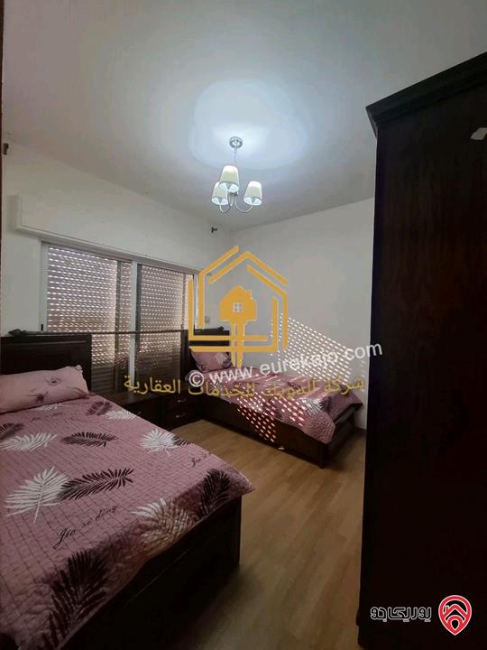 شقة مفروشة طابق ثاني مساحة 100م للإيجار في عمان - ام اذينة 