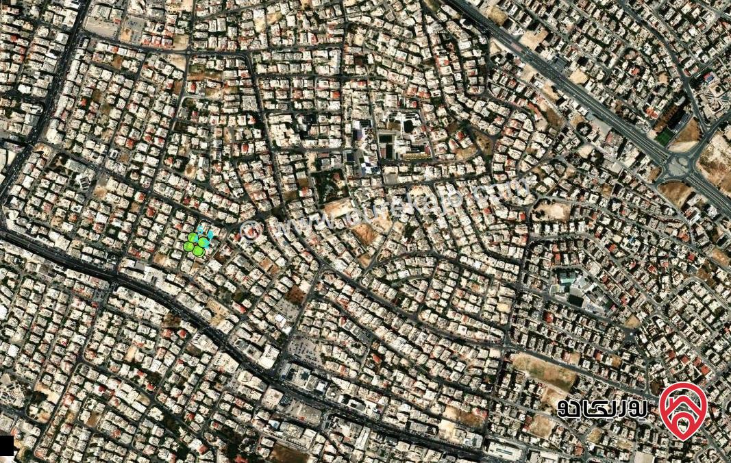 قطعة ارض مساحة 1055م للبيع في عمان - تلاع العلي