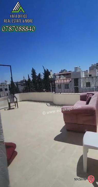 شقة مميزة طابق ثالث مساحة 150م مع ترسات 70م للبيع في عمان - عبدون