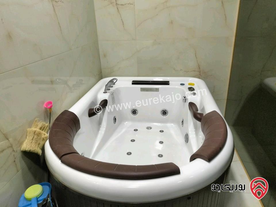 شقة أرضية مساحة 215م داخلي و 170م خارجي للبيع في عمان - شفا بدران 