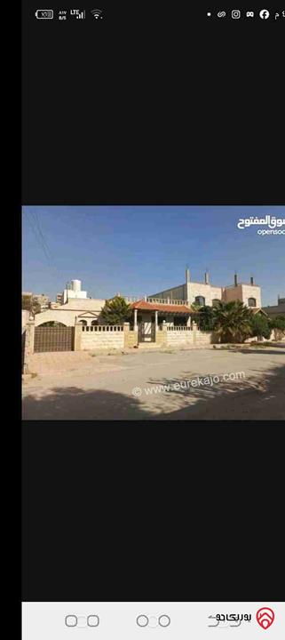 منزل مساحة 189م على أرض 739م للبيع في الزرقاء - وادي الحجر