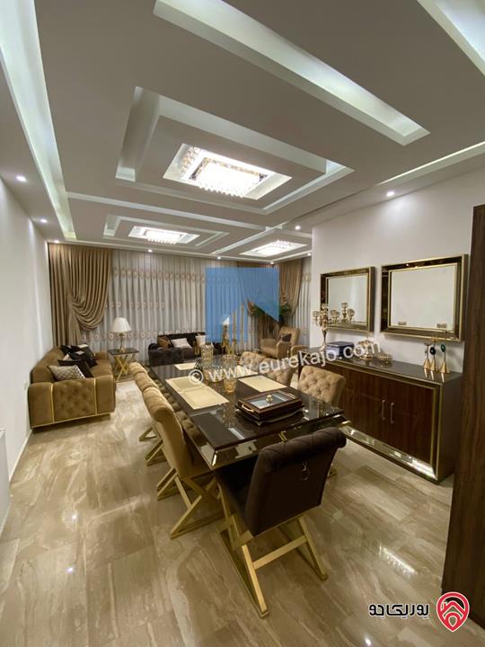 شقة فاخرة للبيع في عمان - خلدا - العوجانية طابق ثالث 190م تشطيب سوبر ديلوكس