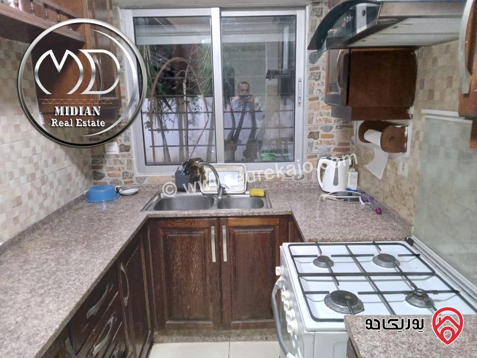 شقة شبه ارضي للبيع في عمان - ضاحية الامير راشد مساحة 65م مع ترس 40م تصلح للاستثمار بسعر مميز