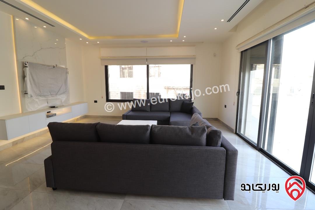 New, Furnished Ground-Floor Apartment 220 Sqm for Rent in Amman -Abdoun