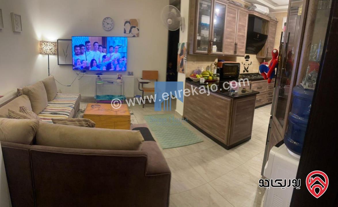 شقة طابق ثالث 130م تشطيب سوبر ديلوكس للبيع في عمان - خلدا