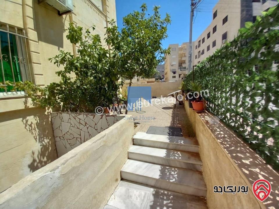 شقة أرضية مميزة للبيع في عمان - عرقوب خلدا 182م مع حديقة 100م بسعر مغري