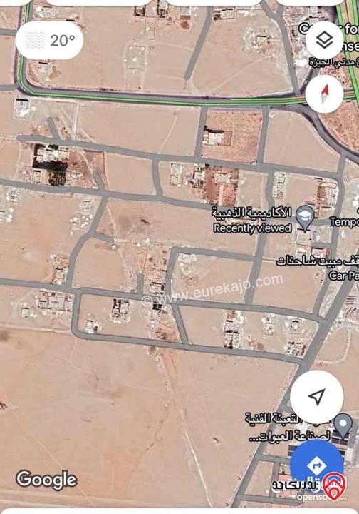 قطعة أرض مساحة 417م للبيع في عمان - الجيزة