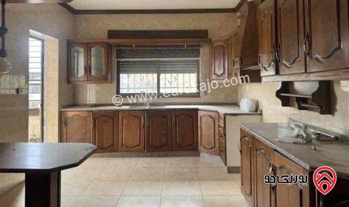 شقة فارغة طابق أرضي معلق مساحة 190م للإيجار في عمان - خلدا