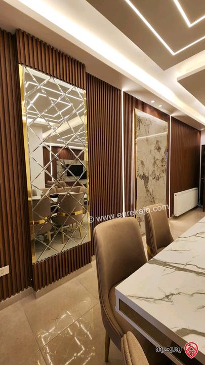 شقة مفروشة طابق أول مساحة 118م للبيع مع او بدون فرش في عمان - الجاردنز 