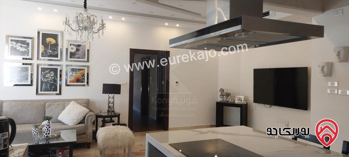 شقة مفروشة فاخرة مساحة 140م طابق ثاني للايجار في عمان - دير غبار