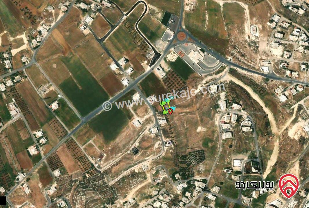 أرض مساحة 753م للبيع من أراضي غرب عمان البحاث - حوض الطبقة