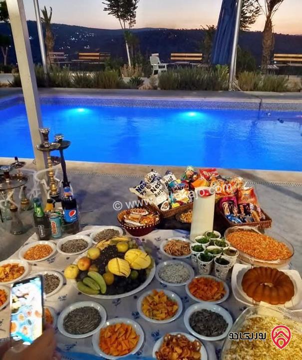 شاليهات عدد 3 على أرض 10 دونم للبيع في الزرقاء - اجمل مناطق بيرين 