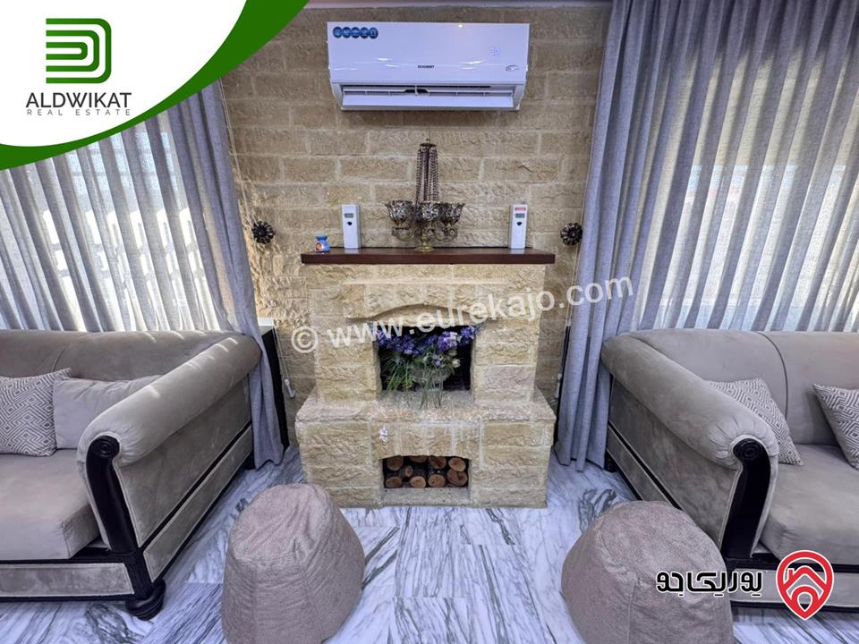 شقة مفروشة للبيع او للايجار في عمان - الصويفية طابق ثالث مساحة 160م ومساحة الترس 10م موقع مميز